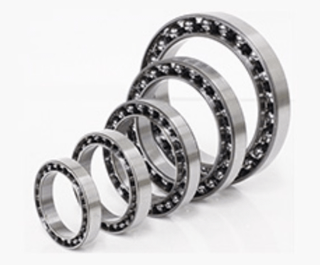 波動歯車減速機用超薄肉玉軸受
          ①