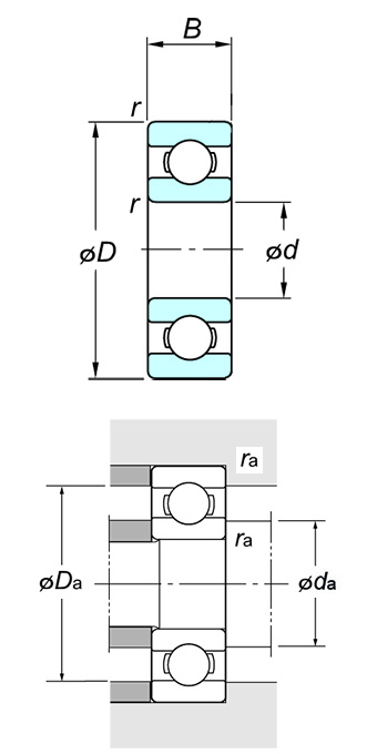 KOYO Bearing ML2007