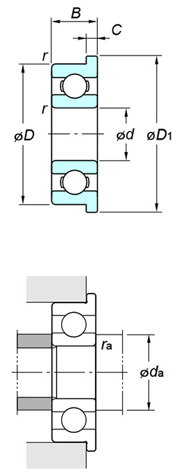 KOYO Bearing F689