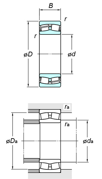 KOYO Bearing 24040RHA