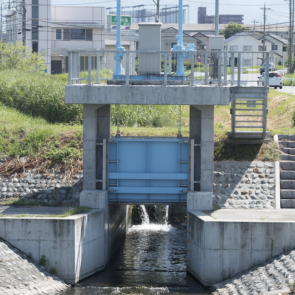 河川の水位管理